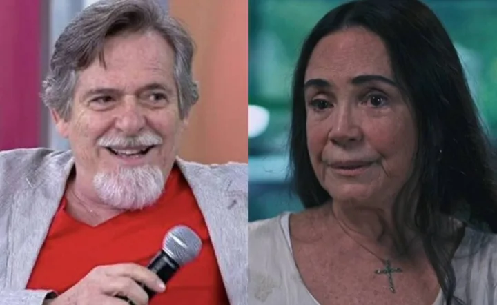 José de Abreu e Regina Duarte