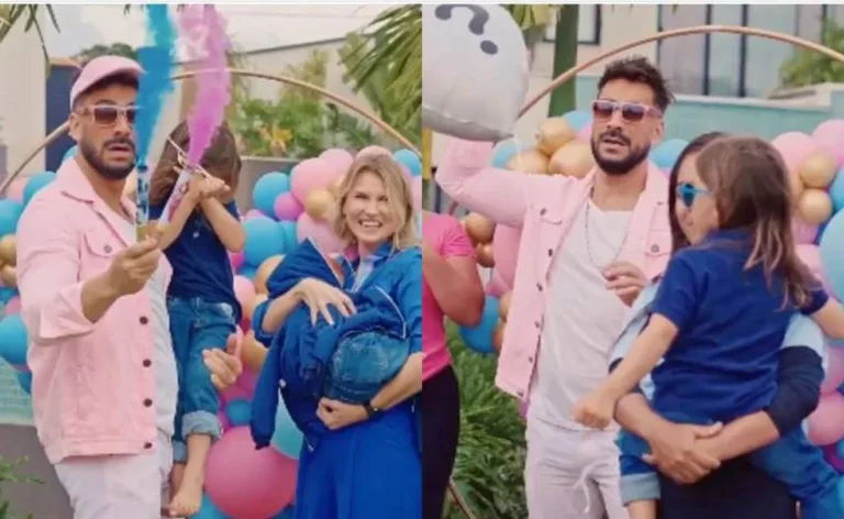 Júlio Rocha desabafa após chá revelação do bebê dá errado: “Balão voou”