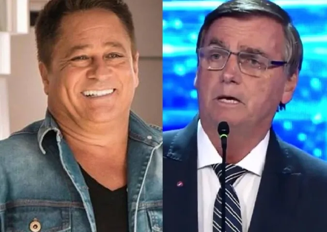 Leonardo e Jair Bolsonaro (Foto: Montagem/Instagram/Band)