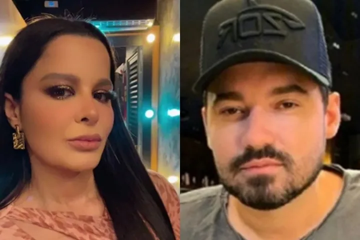 Maraisa e Fernando Zor reprodução Instagram montagem Area vip