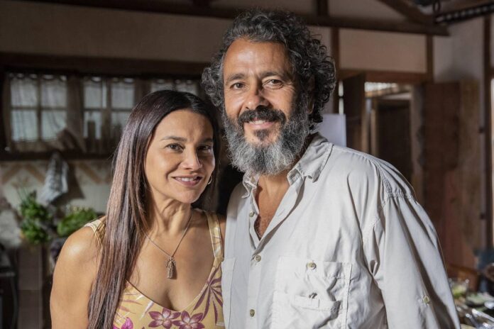 Pantanal - Filó e Josê Leôncio (Globo/Fábio Rocha)
