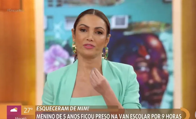 Patrícia Poeta choca telespectadores com notícia revoltante no ‘Encontro’
