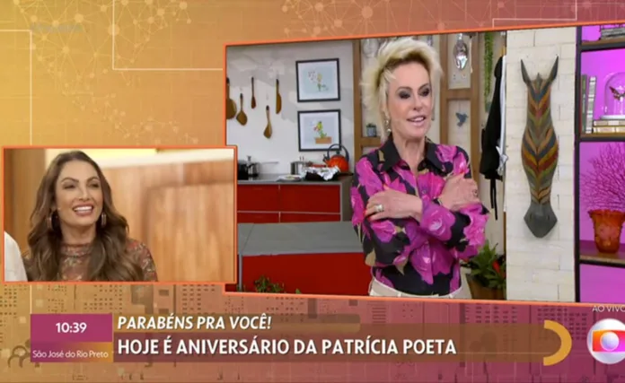 Patrícia Poeta e Ana Maria Braga