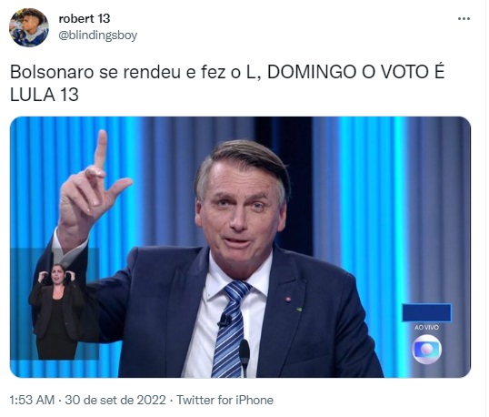 Presidente Jair Bolsonaro (Foto: Reprodução Twitter)