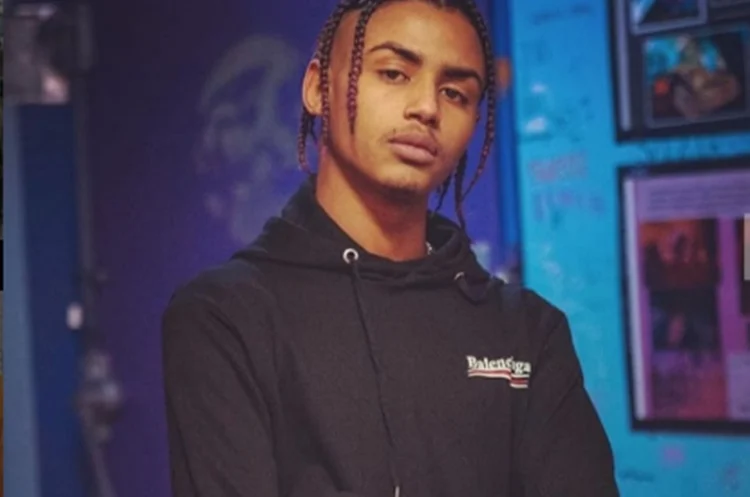 Rapper francês Luv Resval - Reprodução Instagram
