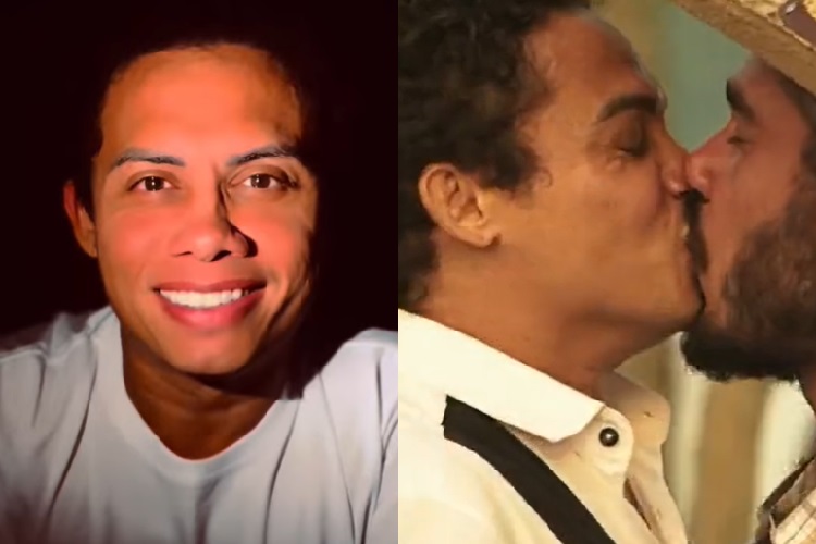 Silvero Pereira celebra cena de beijo gay na novela Pantanal: “muito amor”