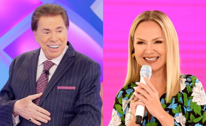 Silvio Santos e Eliana