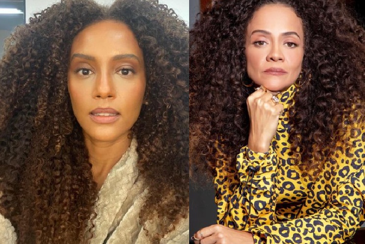 Taís Araujo presta homenagem a Aline Borges após trabalho em Pantanal