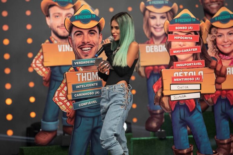 Tati Zaqui revela o que sente por Thomaz Costa no quadro ‘A Fazenda – Última Chance’