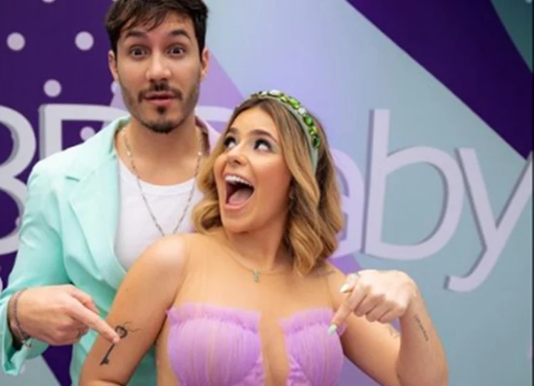 Viih Tube e Eliezer - chá revelação - instagram