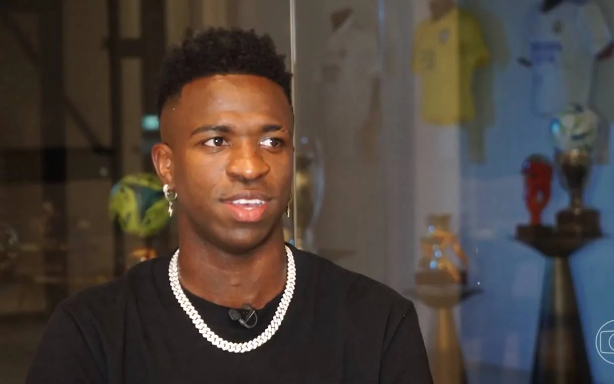 Vinícius Júnior no Fantástico