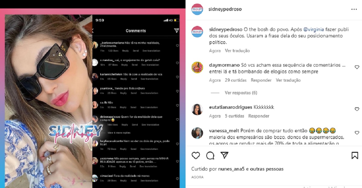 Virgínia Fonseca é criticada na web (Foto: Reprodução/Instagram)
