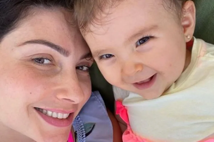 Aline Pádua e filha Olivia/ Instagram Aline Pádua e filha Olivia/Instagram