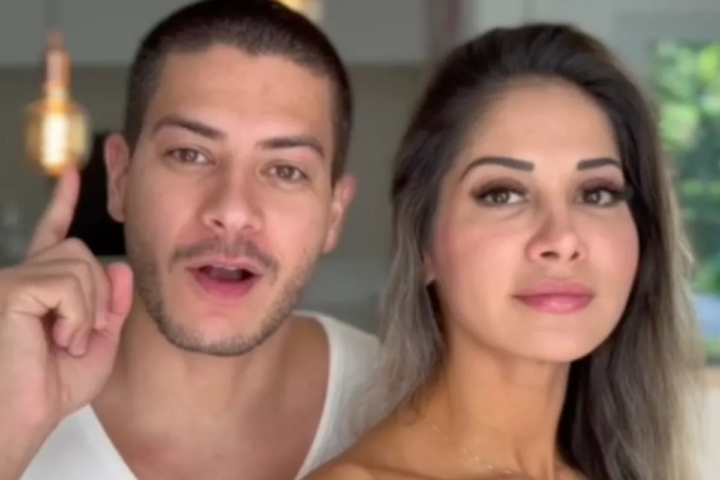 Arthur Aguiar e Maíra Cardi - Reprodução Instagram