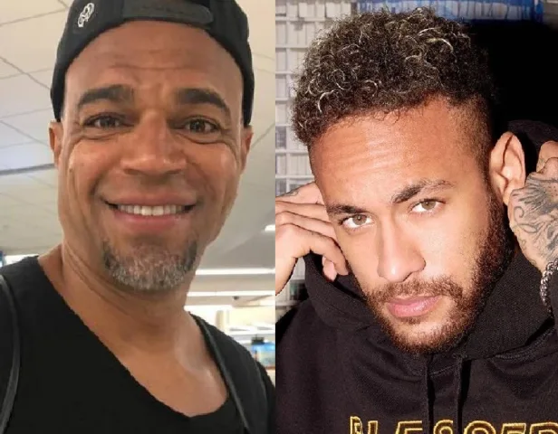 Denilson e Neymar (Foto: Montagem/Instagram)
