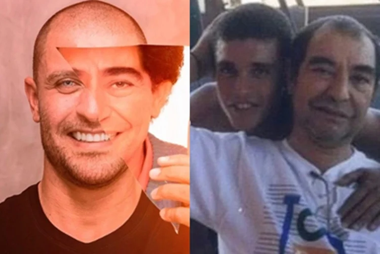 Diogo Nogueira e o pai, João Nogueira - Reprodução Instagram