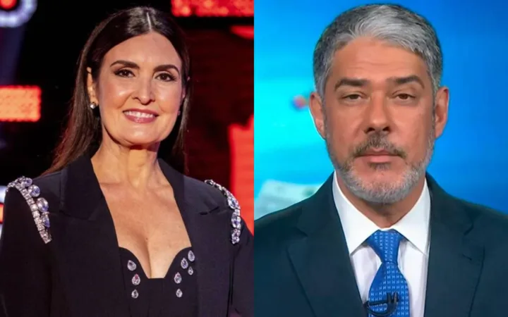 Fátima Bernardes e William Bonner