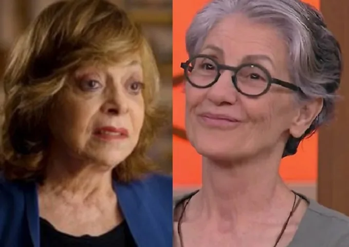 Gloria e Cássia Gloria Perez e Cássia Kis (Foto: HBO/Globo)