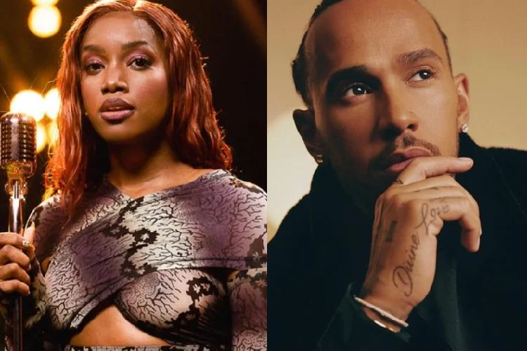 Iza e Hamilton (Foto: Reprodução Instagram)