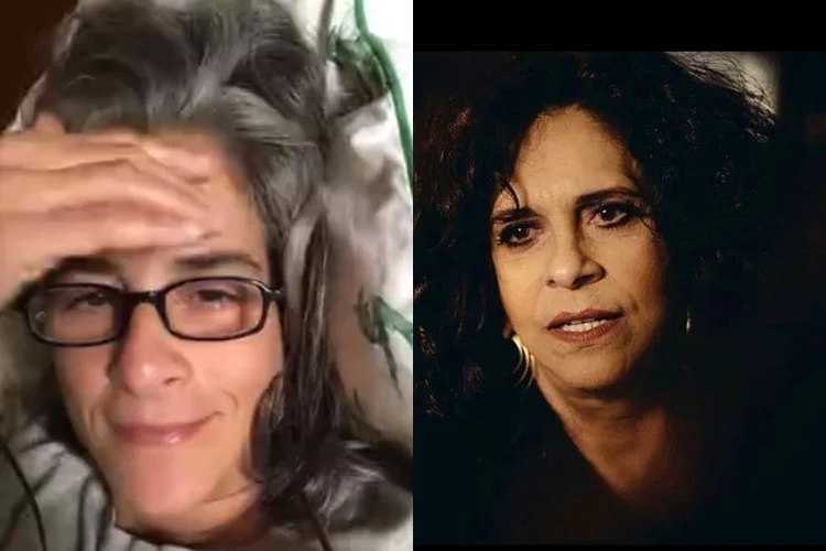 Lúcia Veríssimo e Gal Costa reprodução Instagram e montagem Área Vip Lúcia Veríssimo e Gal Costa reprodução Instagram e montagem Área Vip