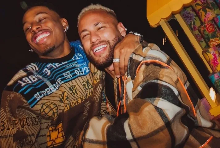 Paulo André e Neymar Paulo André e Neymar (Foto: Reprodução/Instagram)