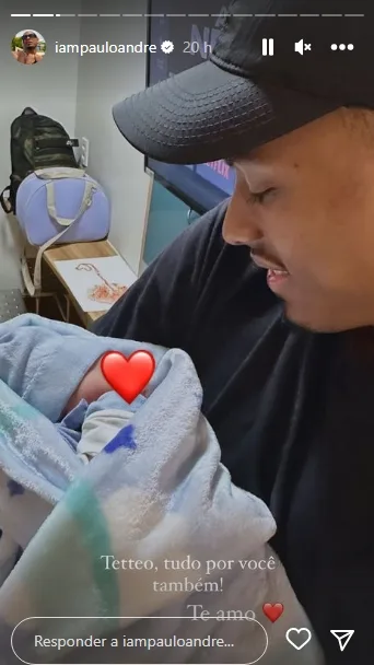 Paulo André Instagram Stories
