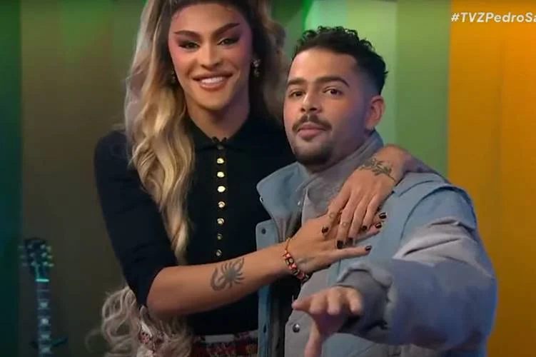 Pedro Sampaio e Pabllo Vittar