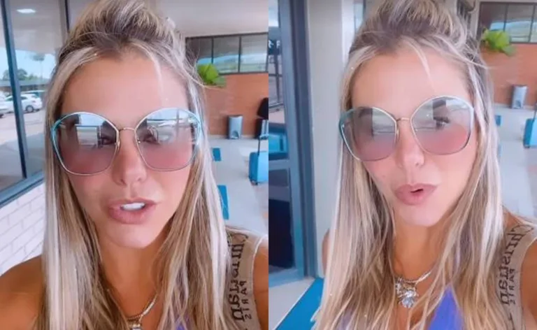 Poliana Rocha, esposa do sertanejo Leonardo, faz desabafo após sufoco em navio