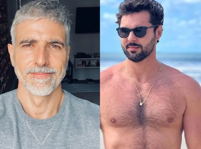 Reynaldo Gianecchini e Wadih Vilela (Foto: Montagem/Instagram)