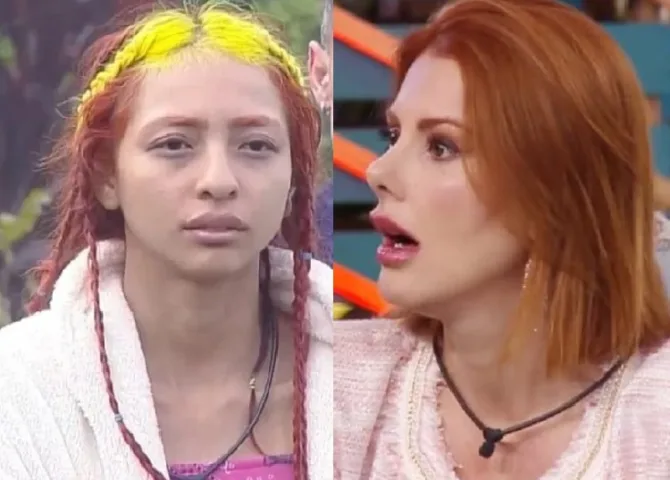 Ruivinha de Marte e Deborah (Foto: Montagem/Payplus)