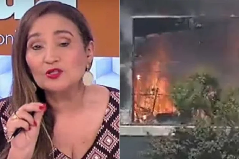 Sonia Abrão causa polêmica ao comentar incêndio na Globo: ‘alguma coisa ali falha’