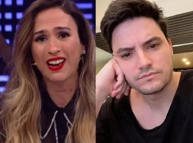 Tatá Werneck e Felipe Neto (Foto: Montagem/Multishow/Instagram)