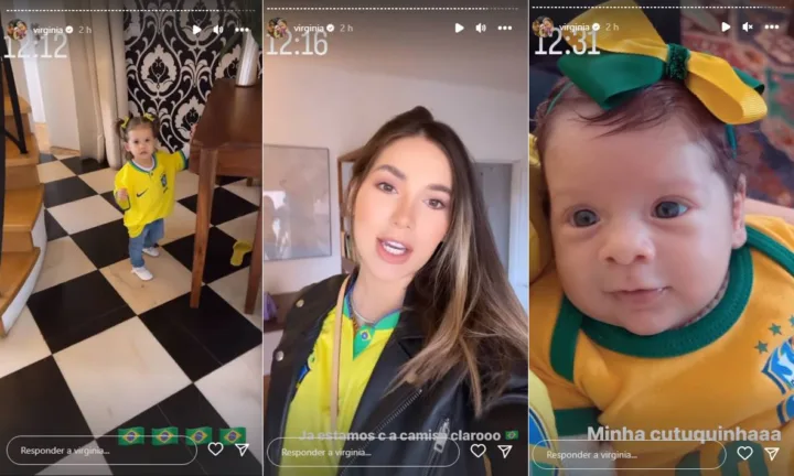 Virgínia, Maria Alice e Maria Flor