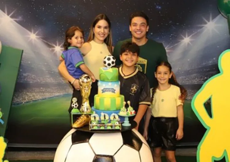 Wesley Safadão celebra aniversário do filho e recebe críticas