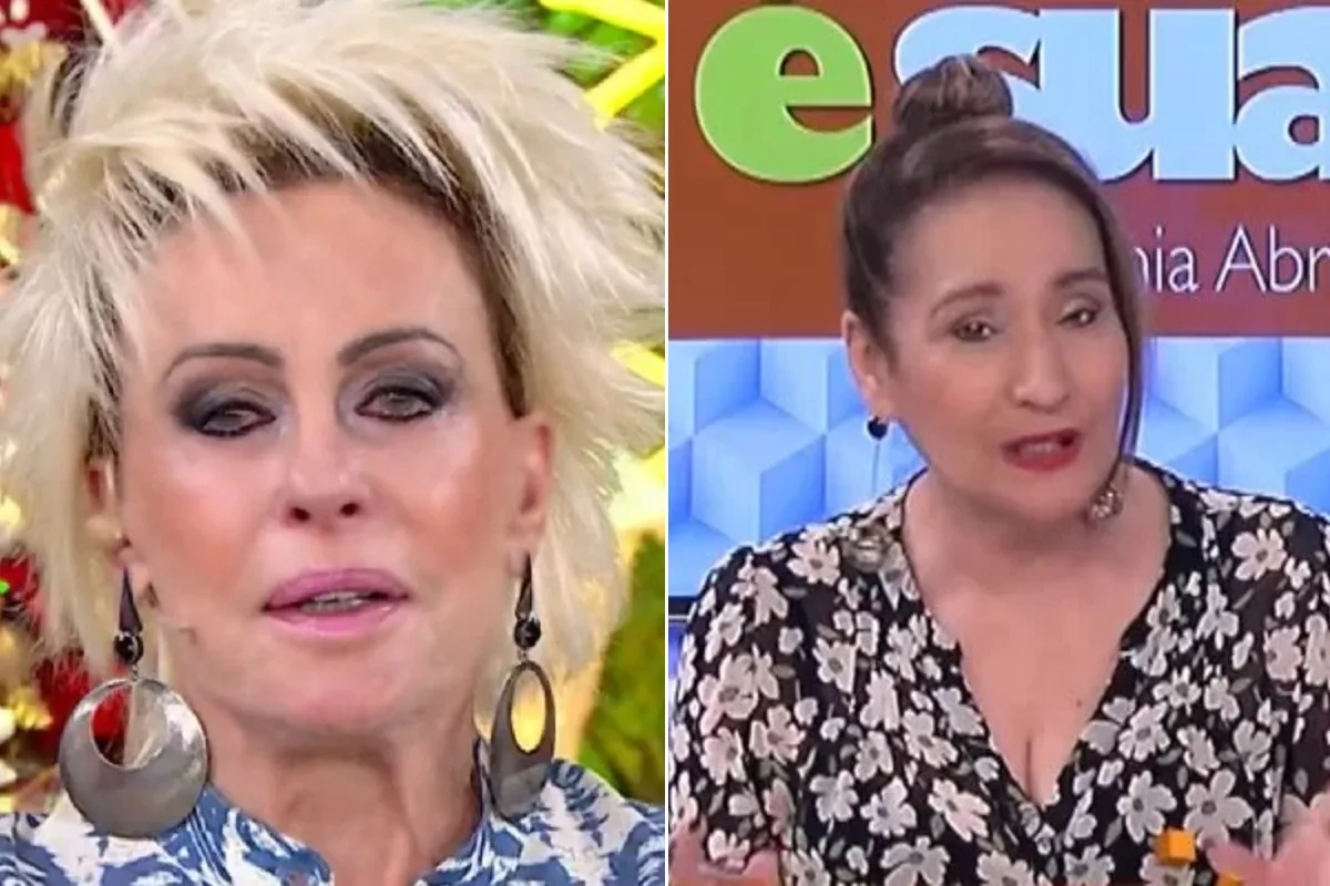 Ana Maria Braga e Sonia Abrão