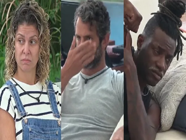 Babi, Iran e Pelé falam sobre roça em A Fazenda 14 (Foto: Montagem/Payplus)