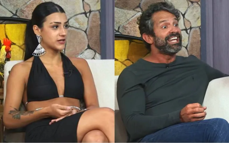 Bia Miranda entra em atrito com Iran Malfitano durante programa: “Cara chato e ignorante”