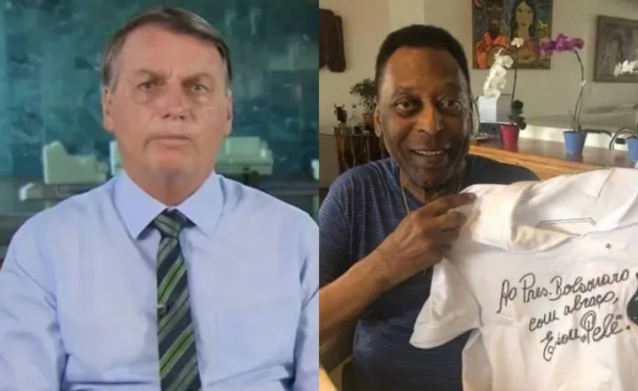 Bolsonaro e Pelé
