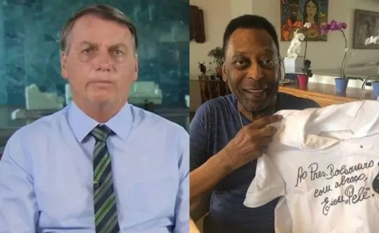 Presidente Bolsonaro lamenta morte do Rei Pelé: “Transformou o futebol”
