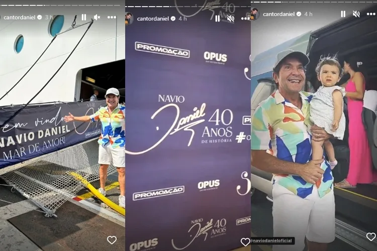 Cantor sertanejo Daniel celebra 40 anos de carreira Instagram