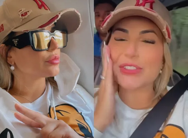 Deolane Bezerra Deolane Bezerra é exposta na web (Foto: Stories do Instagram)