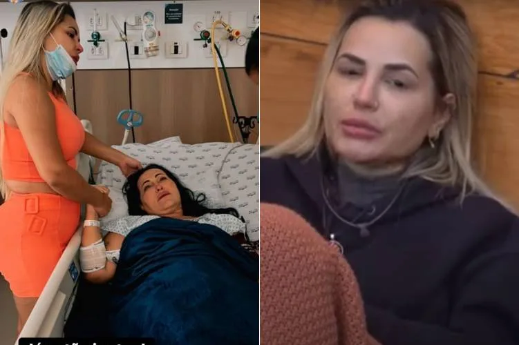 ‘A Fazenda’: Deolane encontra a mãe no hospital: ”Amor da família vale mais”