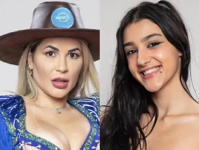 Deolane e Bia (Foto: Record/Montagem)