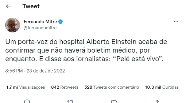 Fernando Mitre Jornalista Twitter