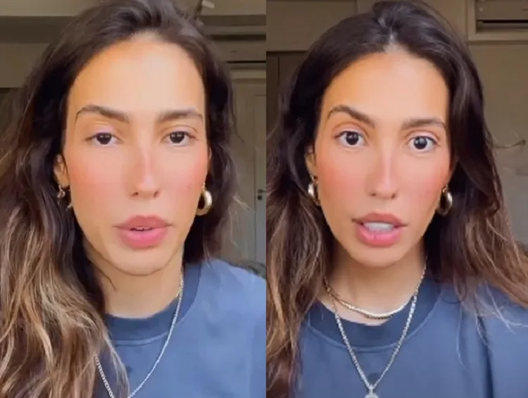 Gabi Brandt faz desabafo após vazamento da gravidez de risco