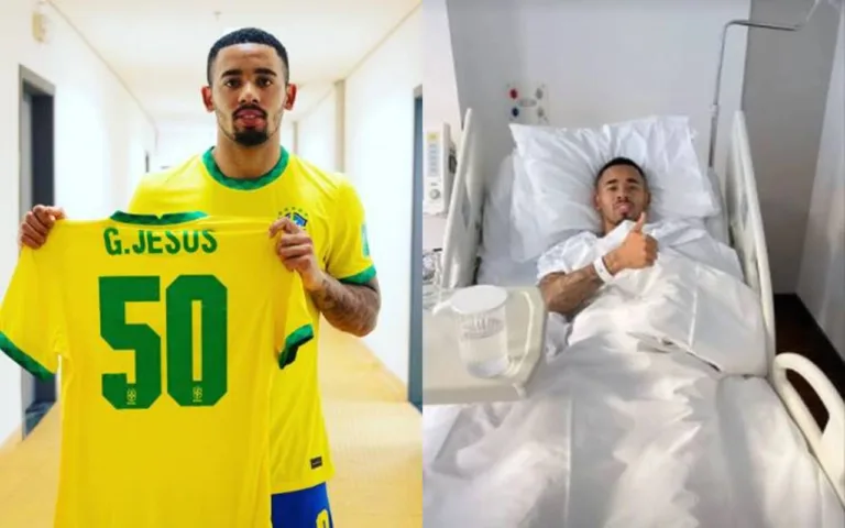 Gabriel Jesus passa por cirurgia após lesão na Copa do Mundo