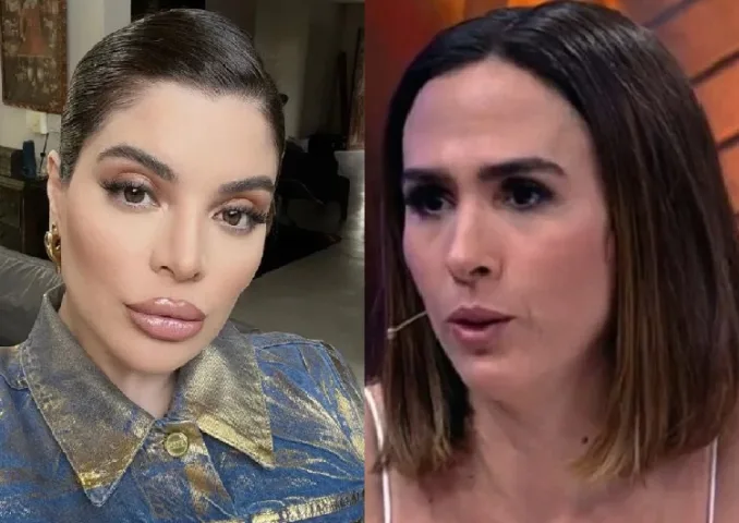 Gkay e Tatá Werneck (Foto: Montagem/Instagram/Multishow)