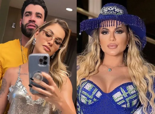 Gusttavo Lima, Andressa Suita e Deolane (Foto: Montagem/Instagram)