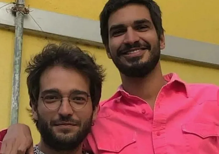 Humberto Carrão e Thales Junqueira (Foto: Reprodução/Instagram)