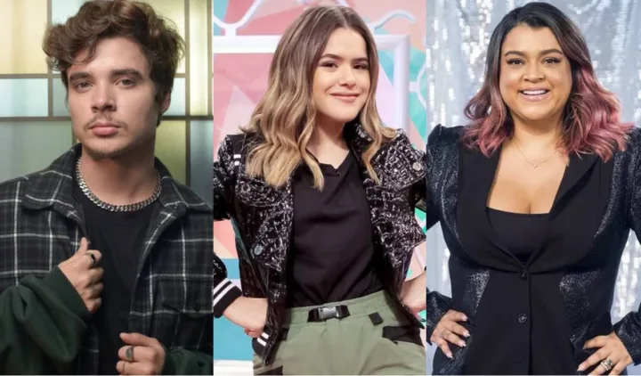 João Figueiredo, Maisa Silva e Preta Gil João Figueiredo, Maisa Silva e Preta Gil